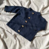Camisa Lino Azul Marino