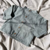 Camisa Lino Verde Agua