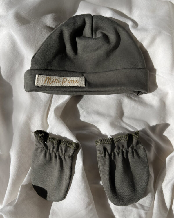 Mitones y Gorros Recién nacido Verde
