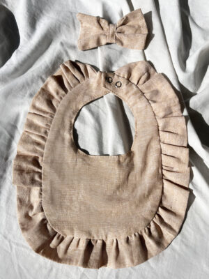 Babero Lino Beige