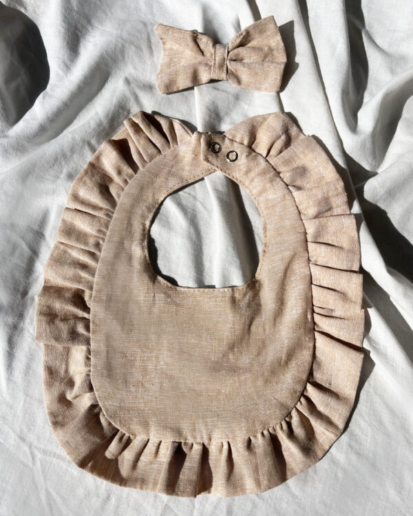 Babero Lino Beige