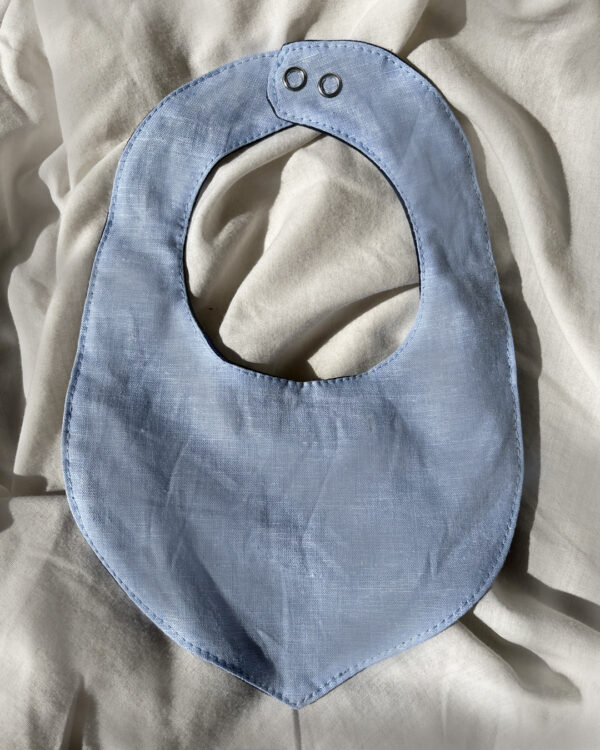 Babero Reversible niño Azul