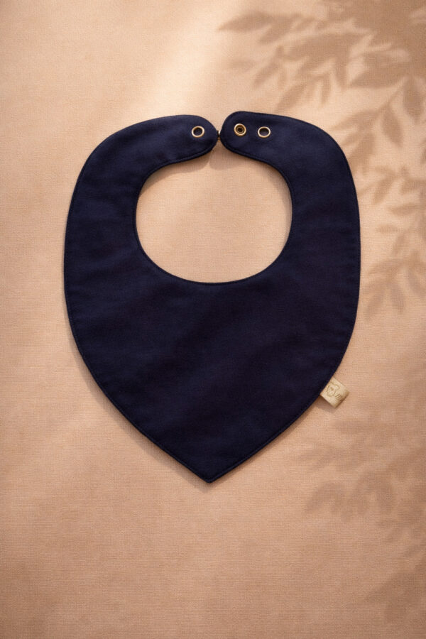 Babero Reversible Celeste - Azul