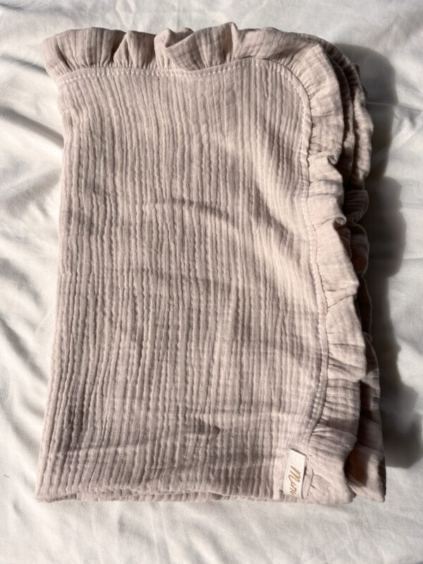 Manta 100% Algodón Beige