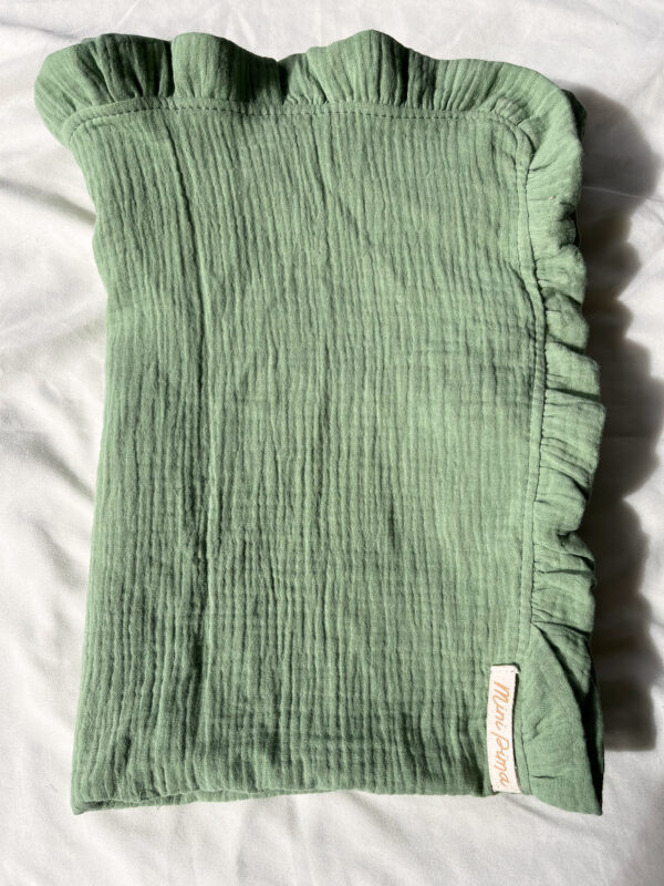 Manta 100% Algodón Verde