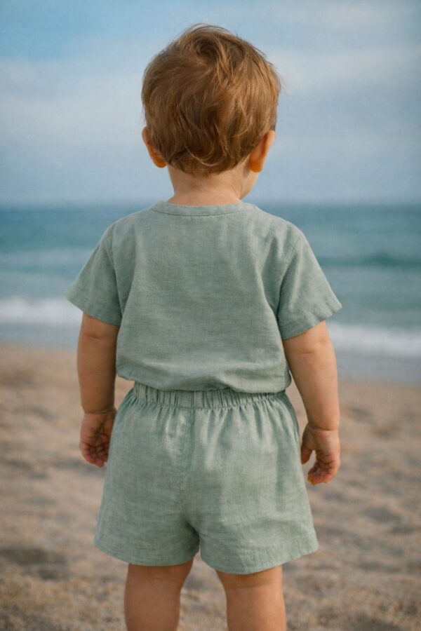 Conjunto lino Roma Verde