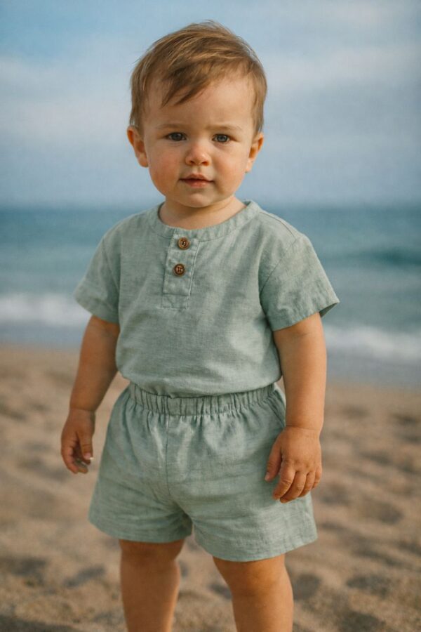 Conjunto lino Roma Verde