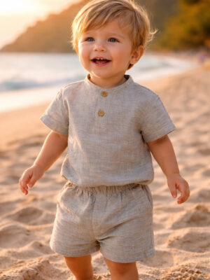 Conjunto lino Roma Verde