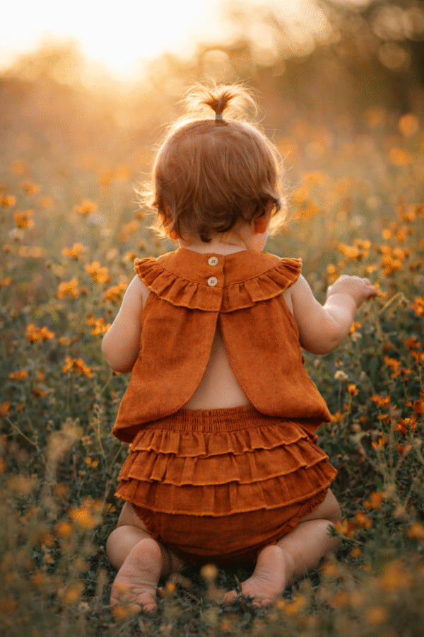 Conjunto Lino Venecia Terracota