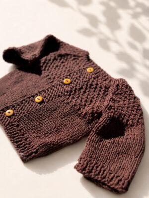 sweater cafe 1 Sweater tejido Café