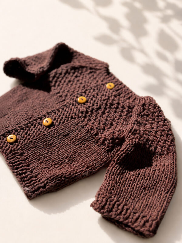 sweater cafe 1 Sweater tejido Café