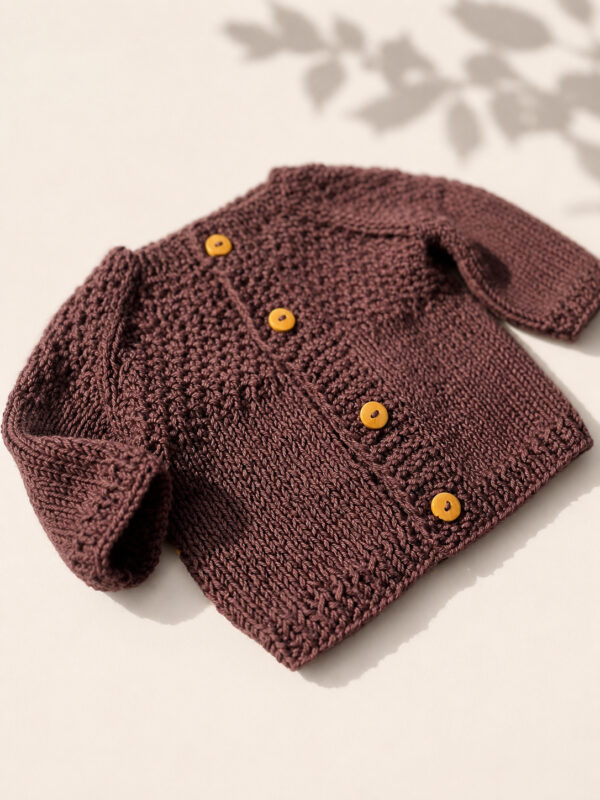 sweater cafe 4 Sweater tejido Café